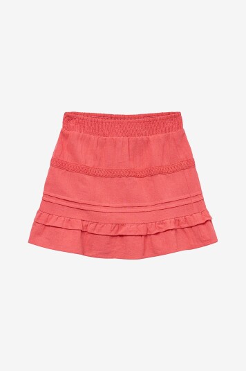 Vero Moda Girl Skjørt vmPretty Short Skirt Wvn Rød