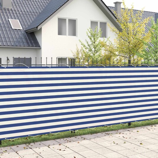 vidaXL Balkong privat skjerm 200 x 800 cm Stoff med PU belegg