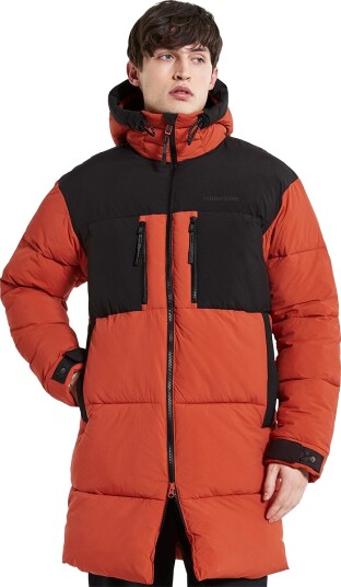 Didriksons Men's Hilmer Parka Oransje S Man Didriksons Men's Hilmer Parka Oransje S Man