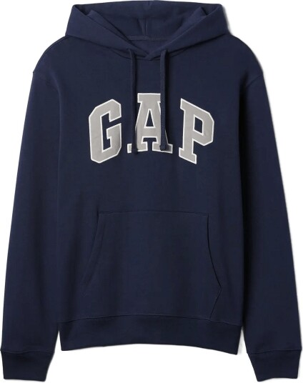 GAP Adult Vintagesoft Arch Logo Hoodie Navy XXL GAP Adult Vintagesoft Arch Logo Hoodie Navy XXL