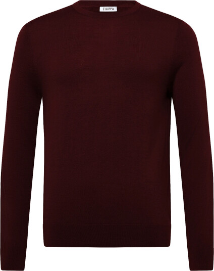 Filippa K Merino Sweater Burgundy L