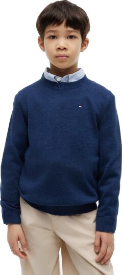 Tommy Hilfiger Crew Neck Sweater Ls Navy 152