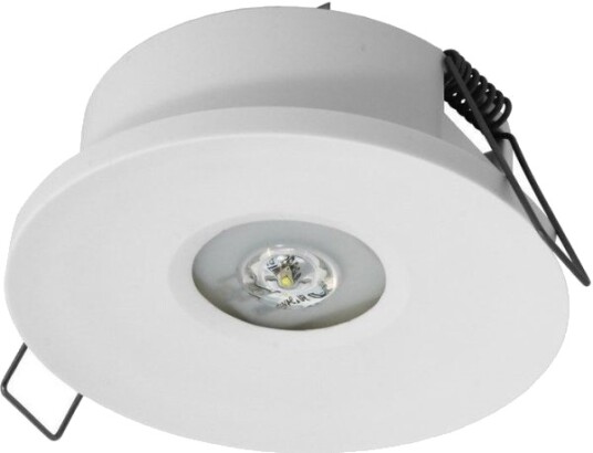 Awex Nødbelysning Led 1W 3H Axep Eco Ip20/20 1 Funksjon Hvit Axpo/1W/Ese/X/Wh