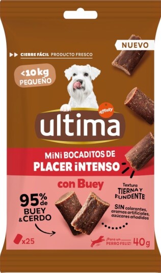 Affinity Ultima Ultima Dog Mini Snack Okse 40 G