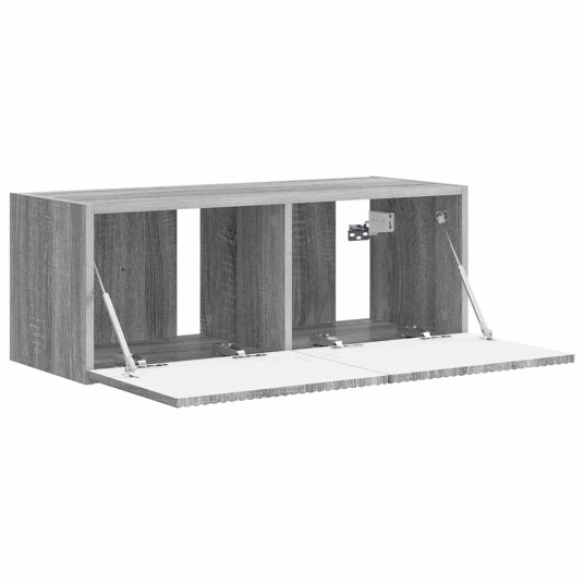 TV Veggskap Grå Sonoma 60 x 31 x 29.5 cm Konstruert tre