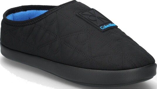 Calvin Klein Home Slipper Quilted Rip Emblem BLACK DIVEBLUE 41 x 41