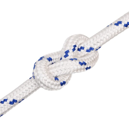  Båttau hvit 20 mm 50 m polypropylen