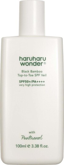 haruharu wonder Black Bamboo Top-To-Toe Spf Veil Spf50+ Pa++++ 30 ml