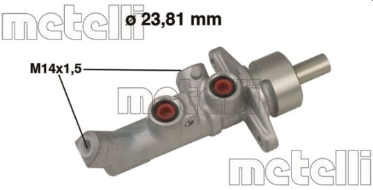 METELLI 05-0648 Hovedbremsesylinder METELLI 05-0648 Hovedbremsesylinder