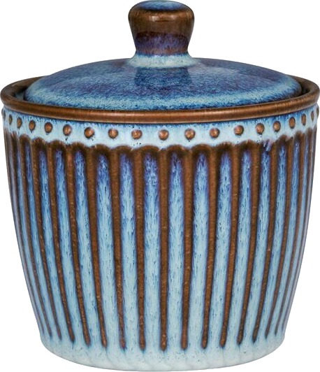 GreenGate Everyday Alice sukkerskål 12 cl oyster blue GreenGate Everyday Alice sukkerskål 12 cl oyster blue
