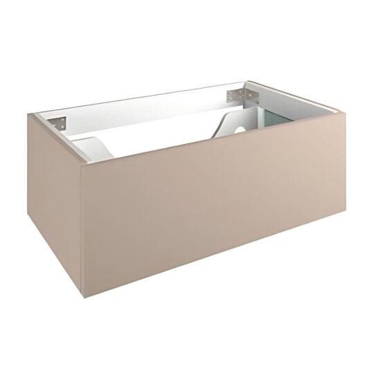 Vikingbad Servantskap Trend MIE Demi- Mål: B(60-180)Xh46xd29 cm Varm Beige / 80cm