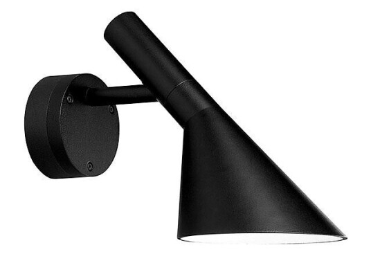Louis Poulsen AJ50 Vegglampe Sort
