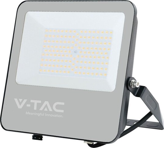 V Tac 100W LED lyskaster 185lm/W arbeidslampe utendørs Dimbar : Ikke dimbar Farge på huset : Svart Kulør : Kald