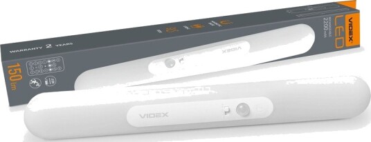 Videx Oppladbar LED lampe   med bevegelsessensor og CCT fjernkontroll   Dimbar : Dimbar Kulør : Nøytral