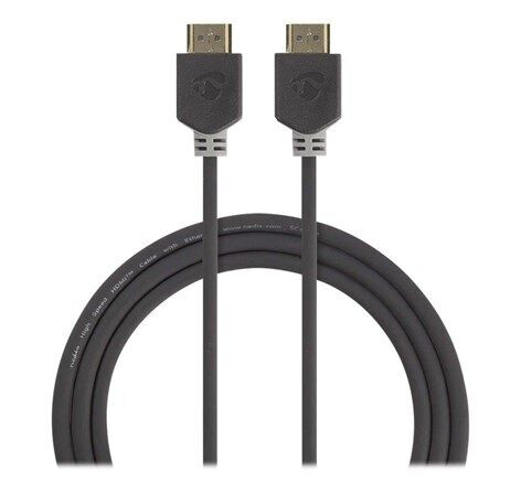 Nedis HDMI with Ethernet cable - 2 m