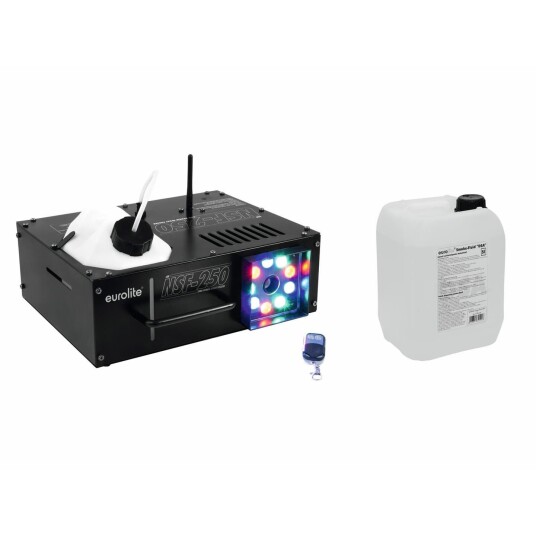 EuroLite Set Nsf-250 & Smoke Fluid - Dsa- 5l EuroLite Set Nsf-250 & Smoke Fluid - Dsa- 5l