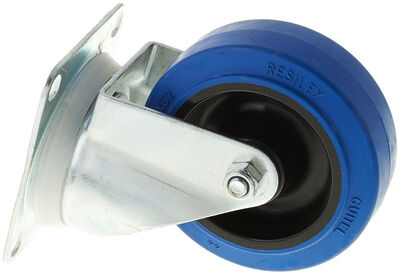 Adam Hall 37023 Blå Wheel Lenkrolle