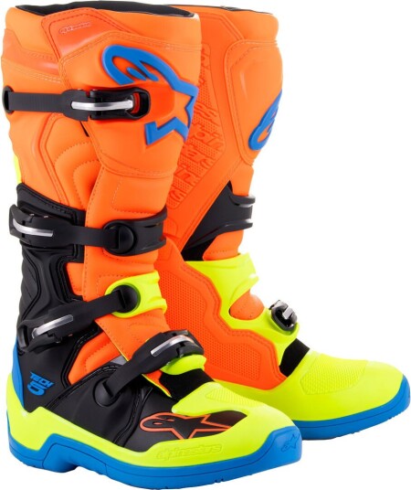 Alpinestars Tech 5 Motocross støvler Oransje