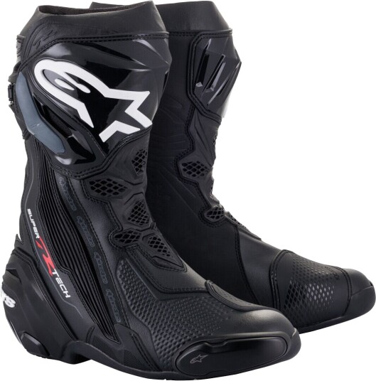 Alpinestars Supertech R Motorsykkel Støvler Svart