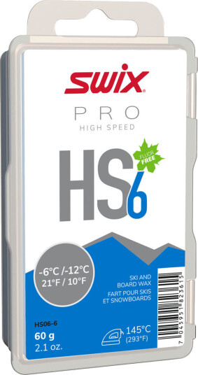 Swix Hs6 Blue, -6°c/-12°c, 60g Swix Hs6 Blue, -6°c/-12°c, 60g