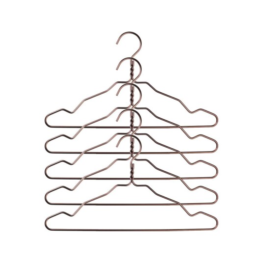 Nomess Copenhagen Alu kleshenger 5-pakn. bronse