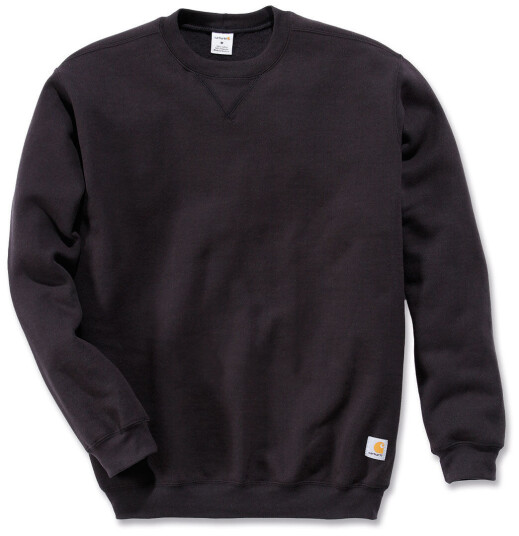 Carhartt Midweight Crewneck Sweatshirt M Svart