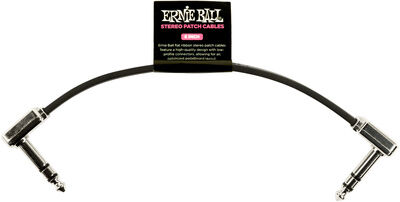 Ernie Ball BK Flat Ribbon TRS Patch 6""