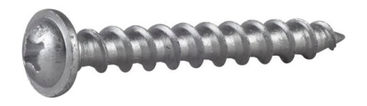 ESSVE Indu-Prog Lettbetongskrue Ø 8 mm, rund, PH3, CorrSeal 8 x 120 mm, 8-pakning