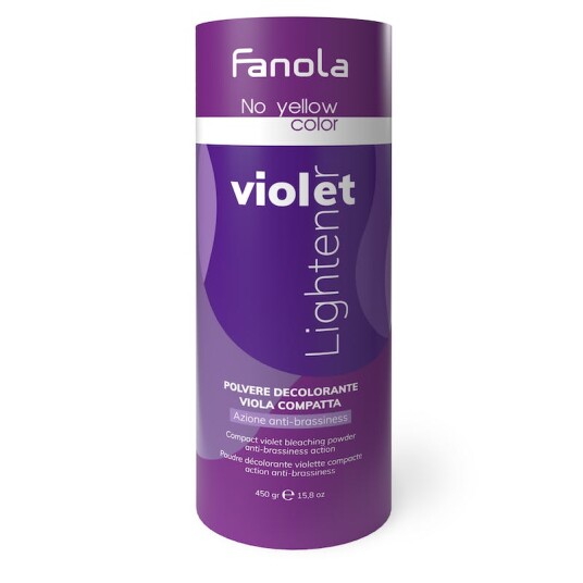 Fanola No Yellow Color Violet Lightener 450 g Hårfarge