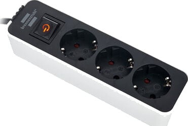 Brennenstuhl Ecolor Power Strip 3 Way WH Brennenstuhl Ecolor Power Strip 3 Way WH