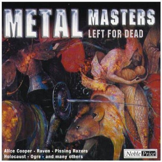 Metal Masters Left For Dead CD Diverse Artister