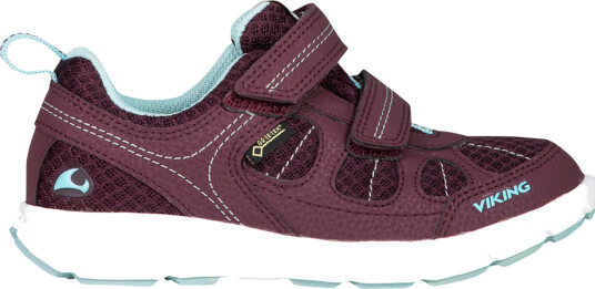 Viking Ludo Low GTX, fritidssko barn 24 Plum/Aqua