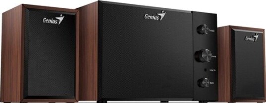 Genius Høyttalere Sw-2.1 350, 2.1, 15W, Tre, Trefarge (Category: Na)