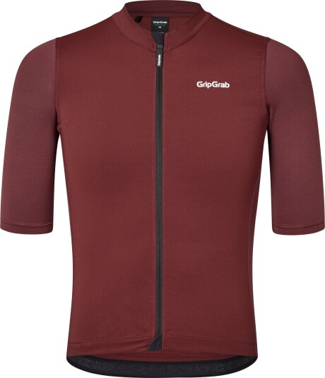 Gripgrab Men's Ride Short Sleeve Jersey Dark Red M, Dark Red