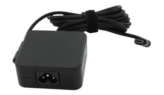 Asus - Strømadapter - 45 Watt - For Chromebook 12  14 C425  C202  C423  C523  Chromebook Flip C213  C43x  Zenbook Flip S Ux370