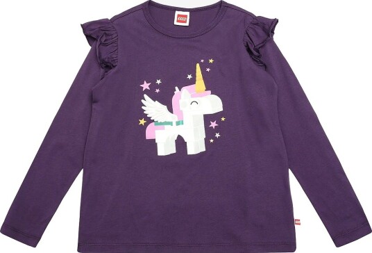 Lego Wear Lwtuna 702 - T-Shirt L/S. - DARK PURPLE - 104