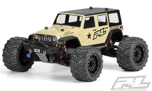 Pro-Line 340500 Body Jeep Wrangler Clear Revo/ Maxx/ Summit/ S