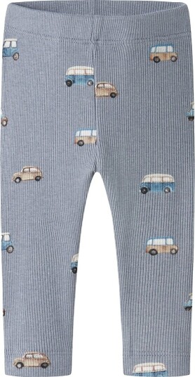 Name It Leggings NbmOttoman Rib Tradewinds Name It 62 Leggings Blå Grå Lyseblå