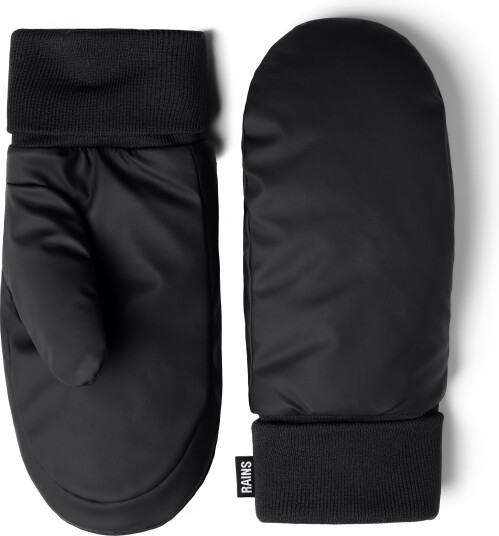 Rains Puffer Mittens Black S/M Rains Puffer Mittens Black S/M