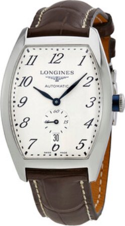 Longines Herreklokke L2.642.4.73.4 Evidenza Sølvfarget/Lær Longines Herreklokke L2.642.4.73.4 Evidenza Sølvfarget/Lær