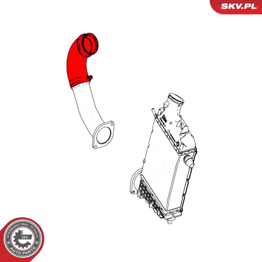 ESEN SKV 43SKV239 Ladeluftslange