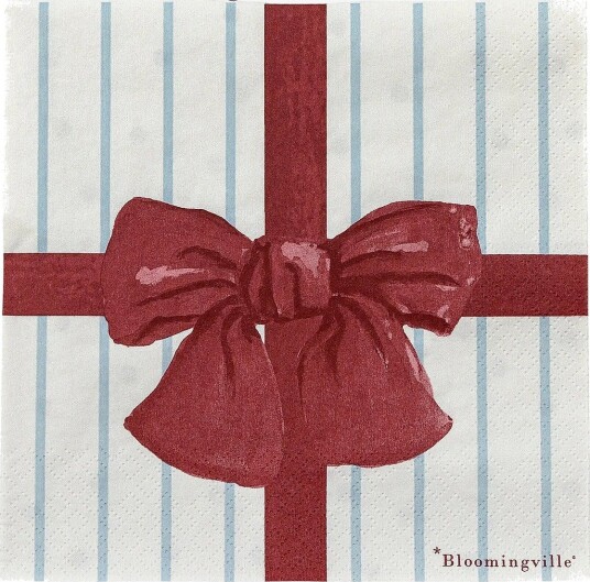 Bloomingville Bowie Napkin   BLUE   33X33 cm