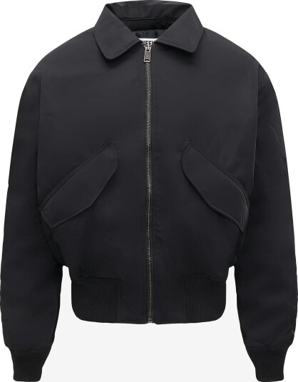 Weekday Padded Twill Bomber Jacket BLACK XL