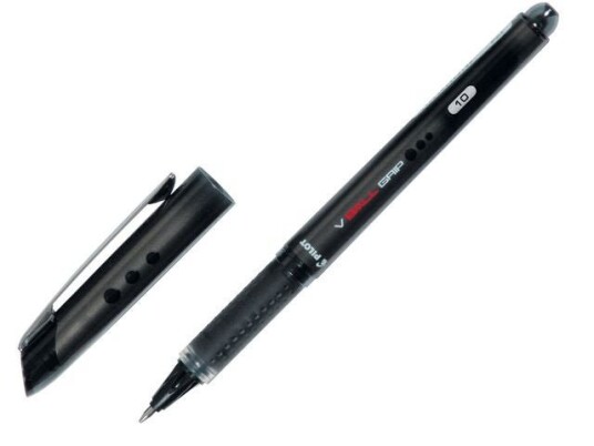 Rollerpenn Pilot V-Ball Grip 1,0 sort Rollerpenn Pilot V-Ball Grip 1,0 sort