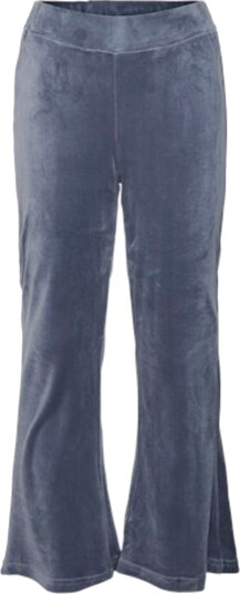 Vero Moda Girl Athena Velvet PantGrisaille (128 / 8 år)