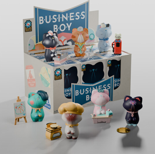 Kaleidos Business Boy: Blind Box Series 1 with 6Piece PDQ