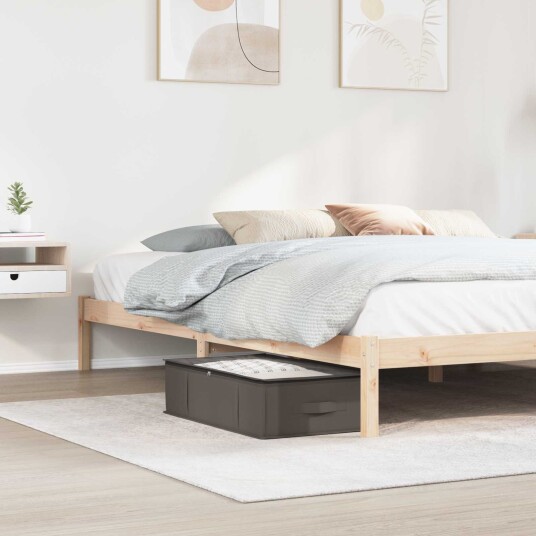 vidaXL Lagerboks med gjennomsiktig toppvindu 6 pcs Grå 70 x 40 x 18 cm vidaXL Lagerboks med gjennomsiktig toppvindu 6 pcs Grå 70 x 40 x 18 cm