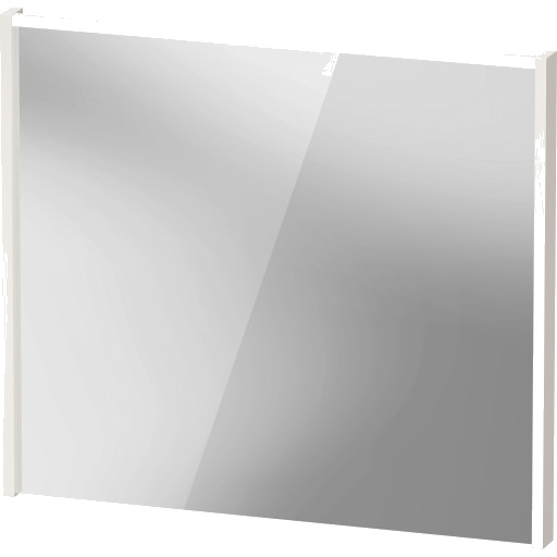 Duravit D Code speil med lys øverst 800 x 700 mm hvit høyglans