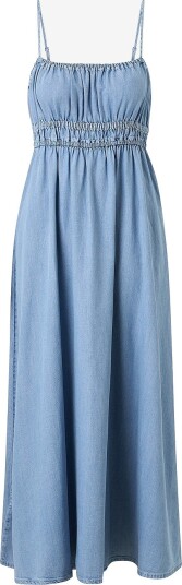 Mango - Denimkjole Ibiza - Blå