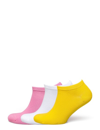 Happy Socks 3 Pack Solid Low Socks Pink 41 46 Happy Socks 3 Pack Solid Low Socks Pink 41 46